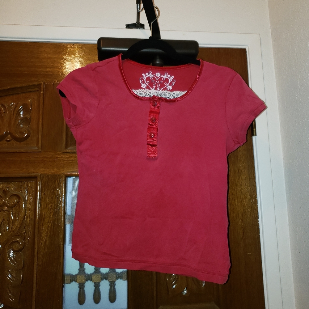 Kids red blouse